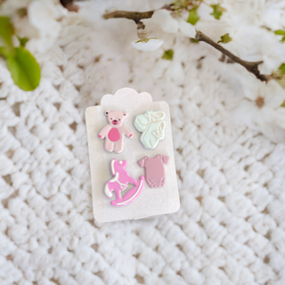 Baby Girl Brads Set 2 - Scrap Of Your Life 