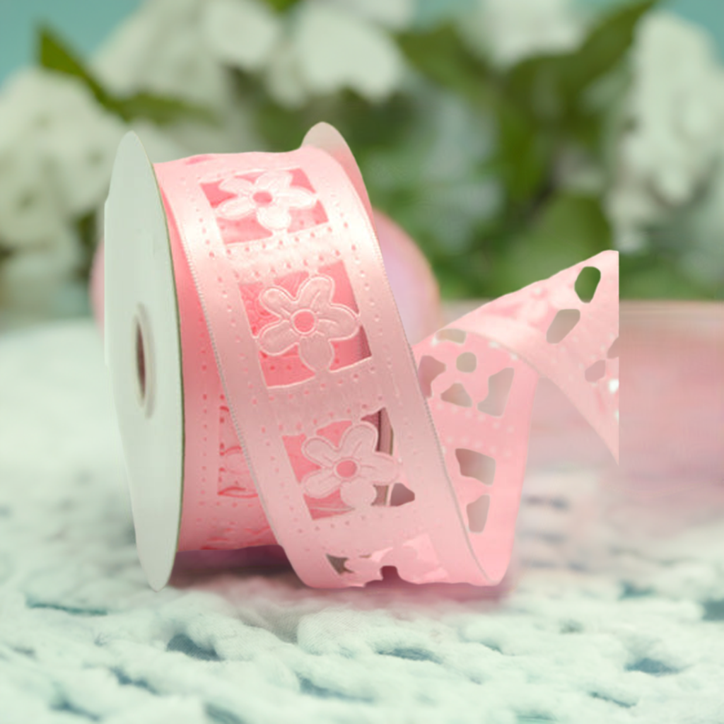 Barama Ribbon - Diecut Daisy Pale Pink - Scrap Of Your Life 