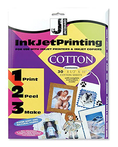 Jacquard InkJet Printing Cotton Sheet - Scrap Of Your Life 