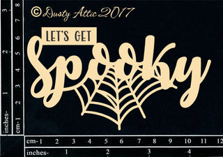 Dusty Attic Chipboard Let’s get spooky - Scrap Of Your Life 