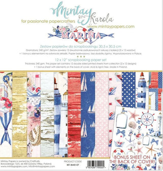 Mintay - 12 x 12  Collection Pack - Marina - Scrap Of Your Life 