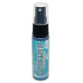 Tim Holtz Distress Spritz 1oz Bottle Peacock Feathers - Scrap Of Your Life 