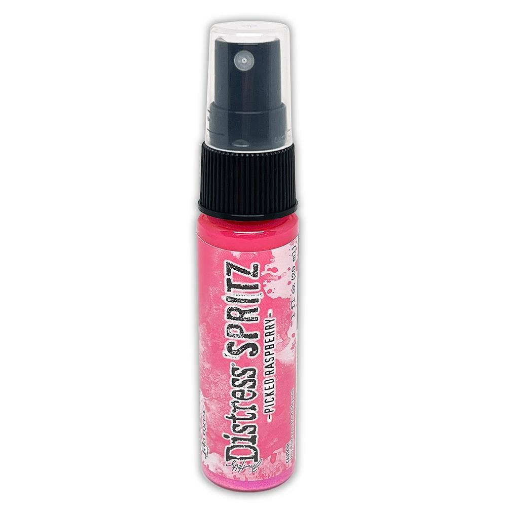 Tim Holtz Distress Spritz 1oz Bottle Picked Rasberry