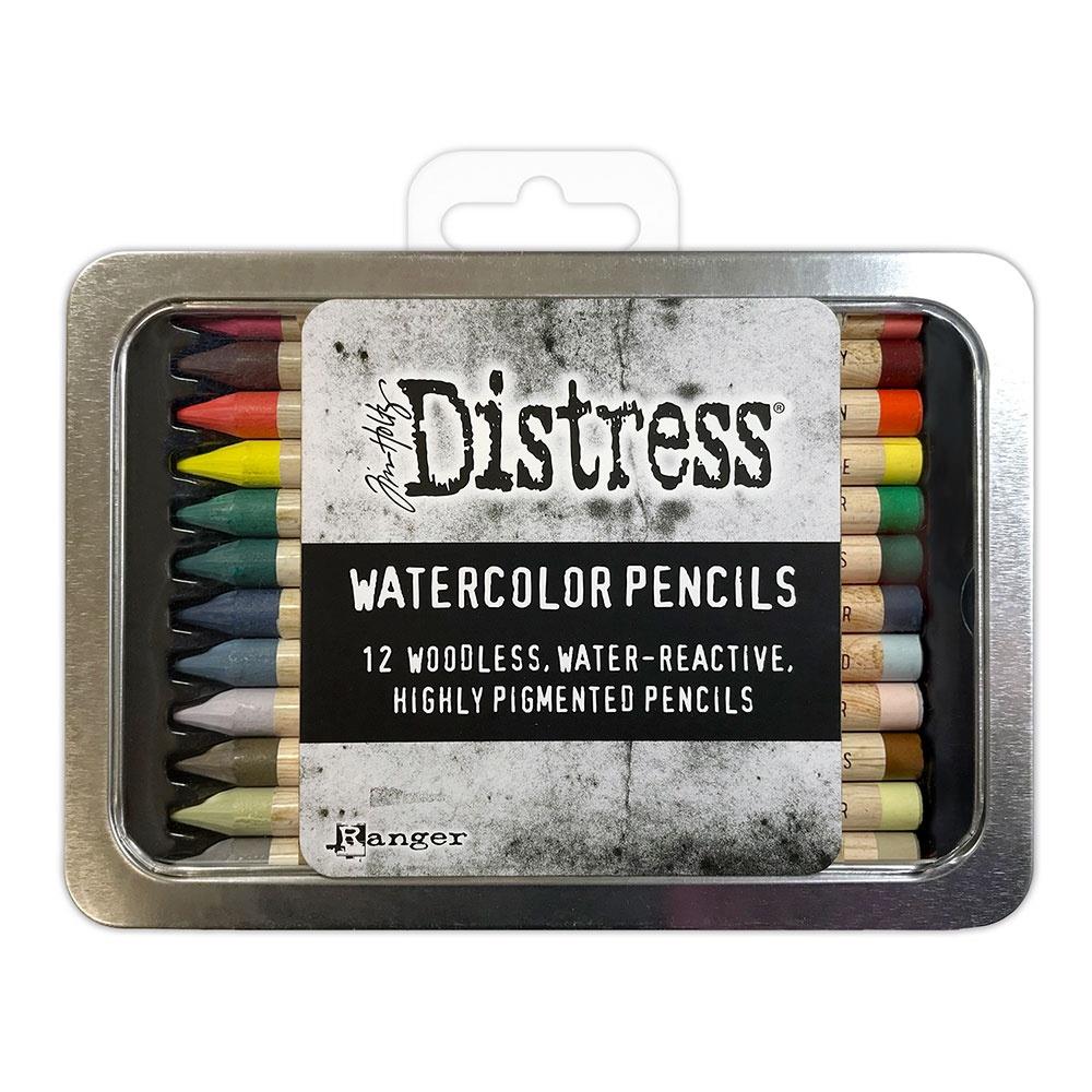 Ranger - Tim Holtz - Water Colour Distress Pencils (Set 5) - Scrap Of Your Life 