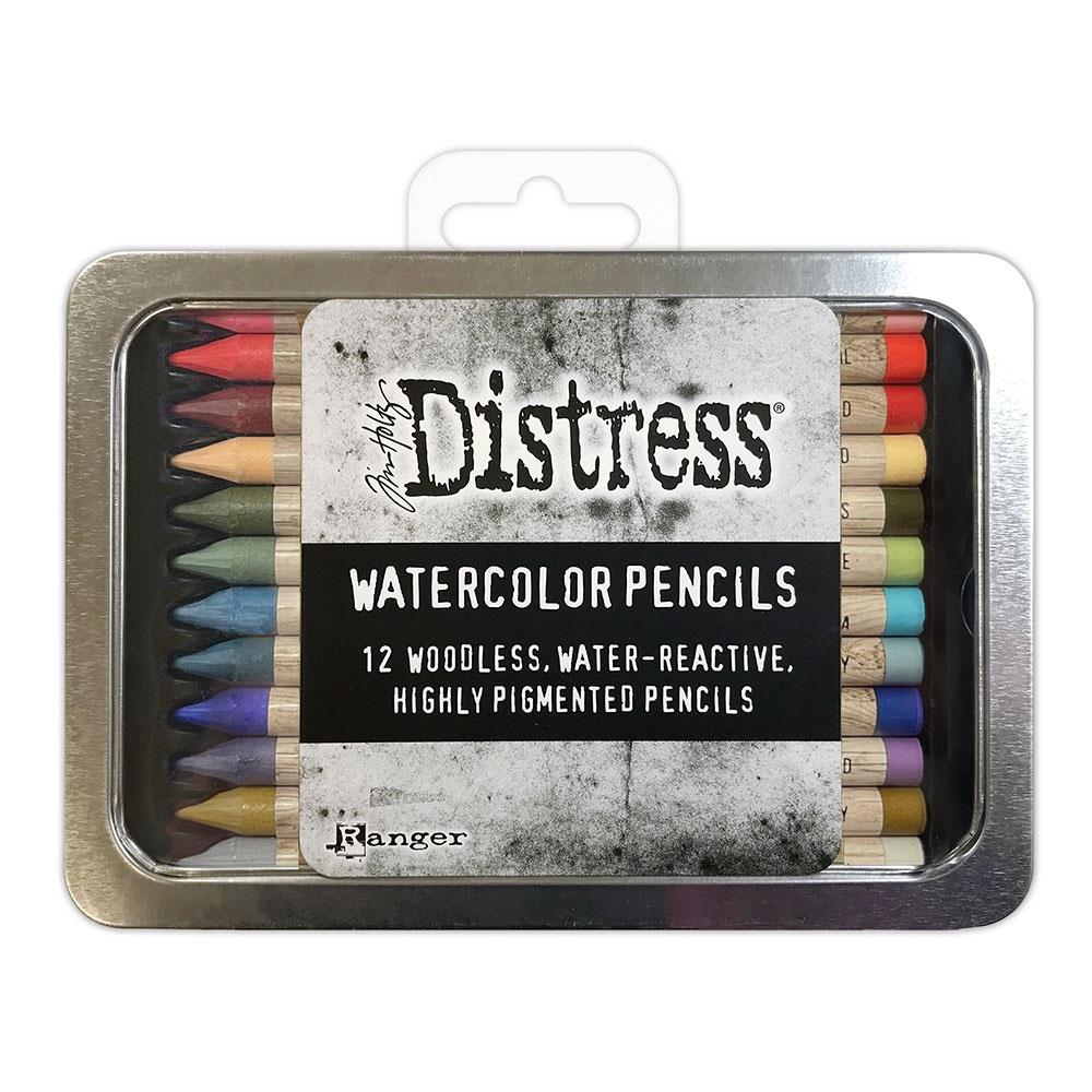 Ranger - Tim Holtz - Water Colour Distress Pencils (Set 6) - Scrap Of Your Life 