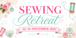 Sewing Retreat 12-15 November 2027