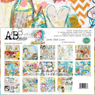 AB Studios - 12" x 12" Collection Kit - Shine Your Light - Scrap Of Your Life 