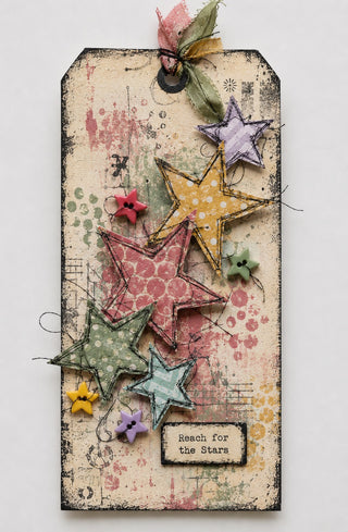 Studio Boutique Mini Buttons - Stars