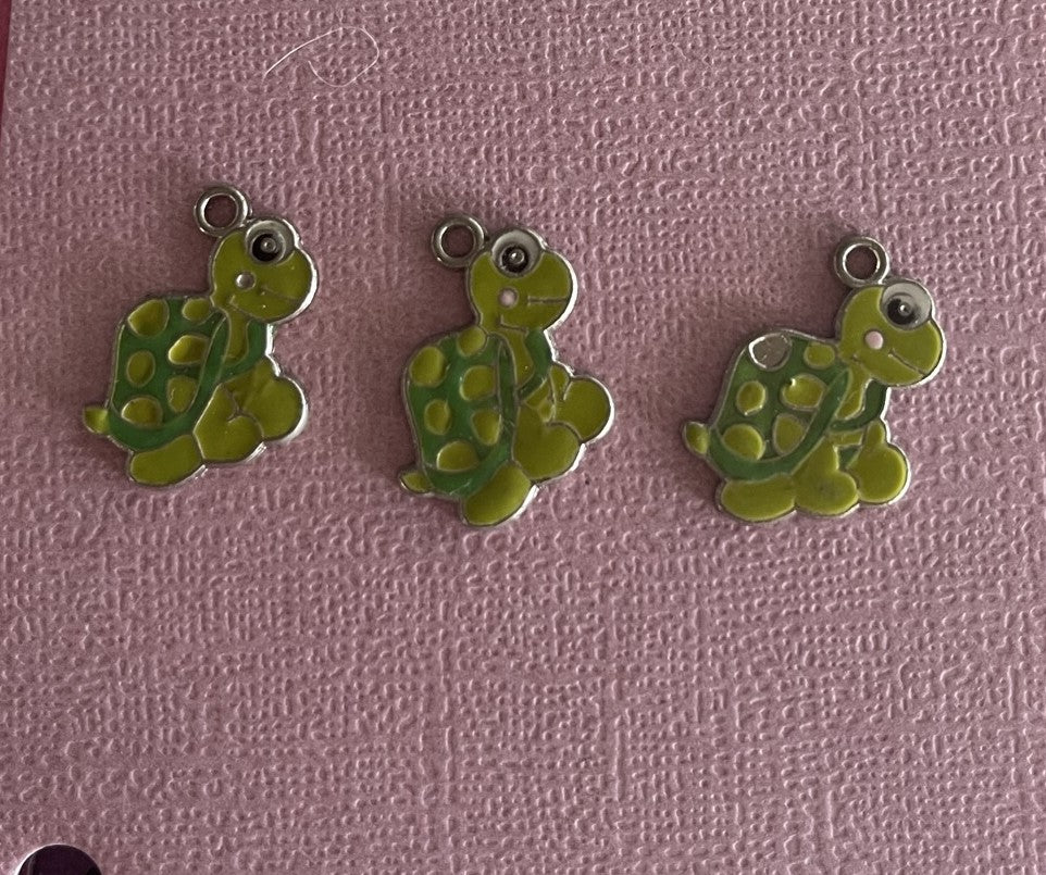 Metal Turtle Charms - Scrap Of Your Life 