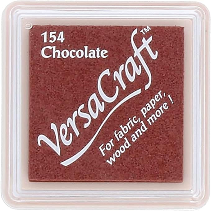 Versa Craft - Mini Ink Pad - Chocolate - Scrap Of Your Life 