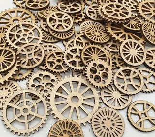 Wooden Cogs/Gears - Scrap Of Your Life 