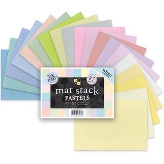 DCWV Single-Sided Mat Stack 4.5"X6.5" Pastel - Scrap Of Your Life 
