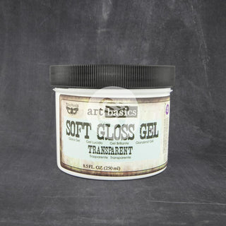 Finnabair Art Basics Soft Gloss Gel 8.5oz - Scrap Of Your Life 