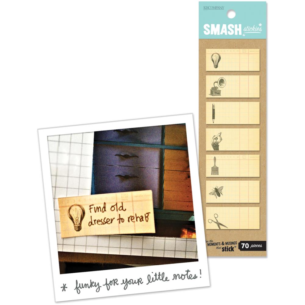 K and Company - SMASH Collection - Stickies Write In - Scrap Of Your Life 