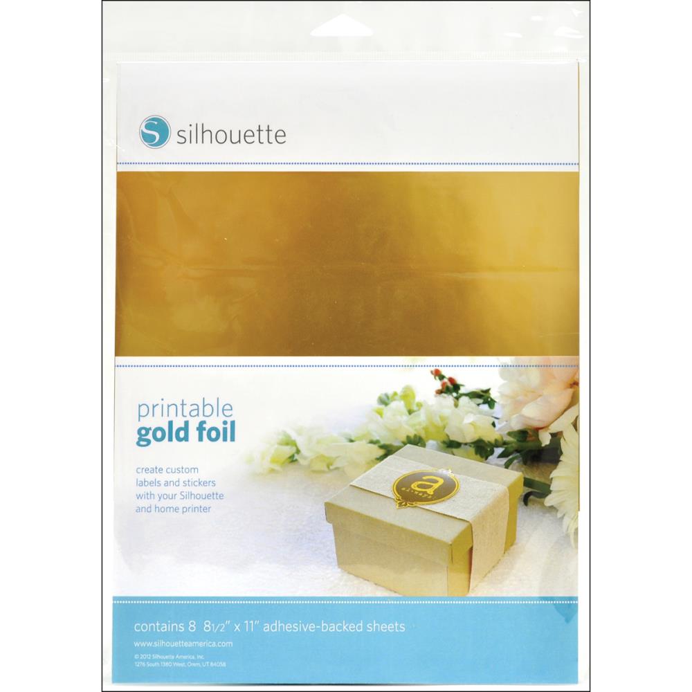 Silhouette Printable Gold Foil - Scrap Of Your Life 