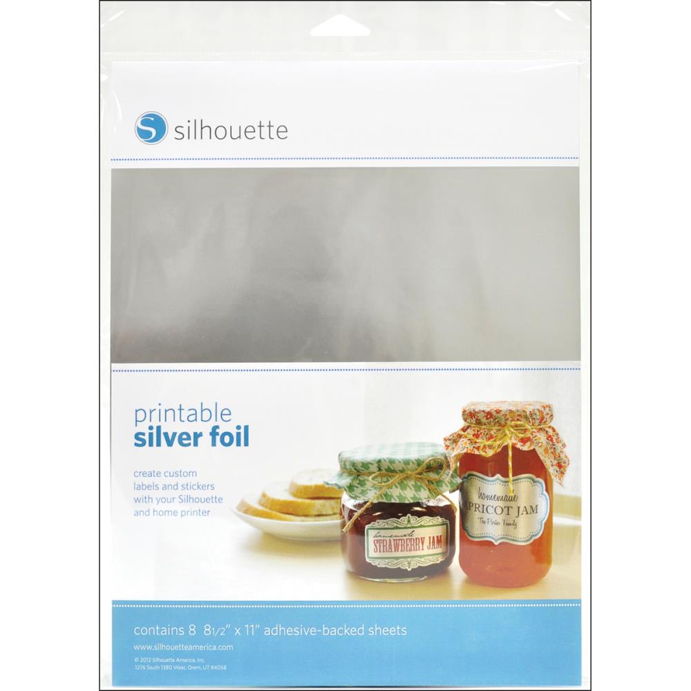 Silhouette Printable Silver Foil - Scrap Of Your Life 