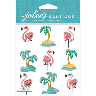EK Success Jolee's Dimensional Stickers Flamingo - Scrap Of Your Life 