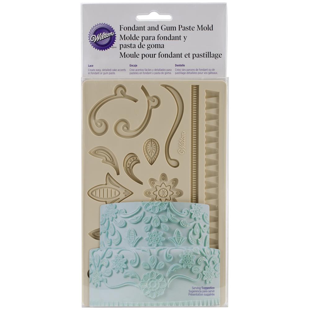 Wilton - Mold - Lace and Scrolls - Scrap Of Your Life 