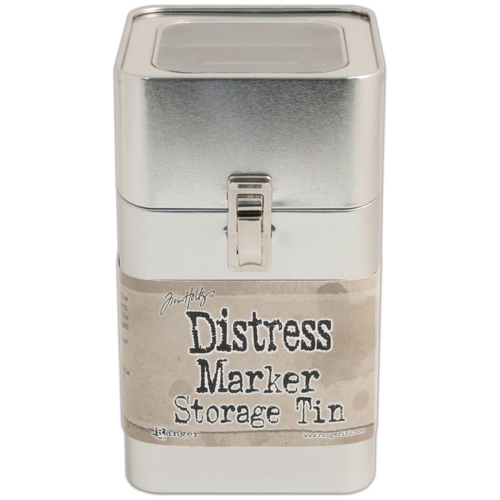 Tim Holtz Distress Marker Tin - Empty - Scrap Of Your Life 