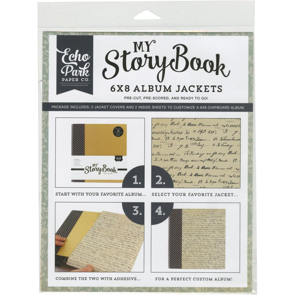 Echo Park - Old World Travel Album Jacket Script - Scrap Of Your Life 