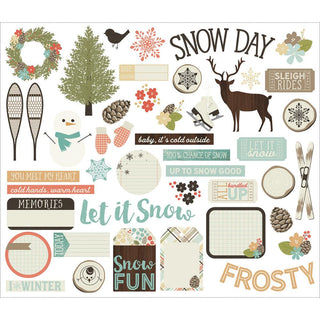 Simple Stories Winter Wonderland Bits n Pieces - Scrap Of Your Life 