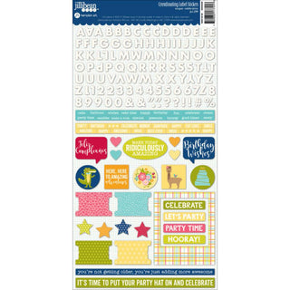 Jillibean Soup Souper Surprise Cardstock Stickers - Scrap Of Your Life 