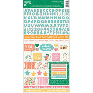 Jillibean Soup Bowl Of Dreams Cardstock Stickers - Scrap Of Your Life 
