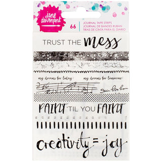 Jane Davenport Mixed Media  Journal Tape Strips - Scrap Of Your Life 