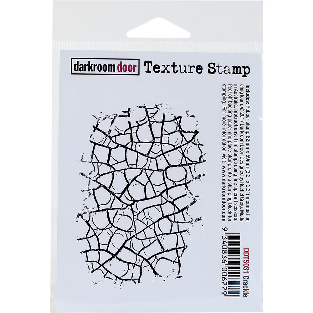 Darkroom Door - Texture Cling Stamp Crackle - Scrap Of Your Life 