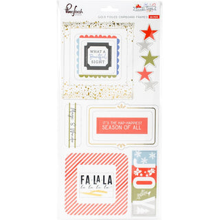 PinkFresh - December Days Chipboard Frames - Scrap Of Your Life 