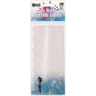 Ranger Ink - Dylusions - Gel Press Texture Combs - Scrap Of Your Life 