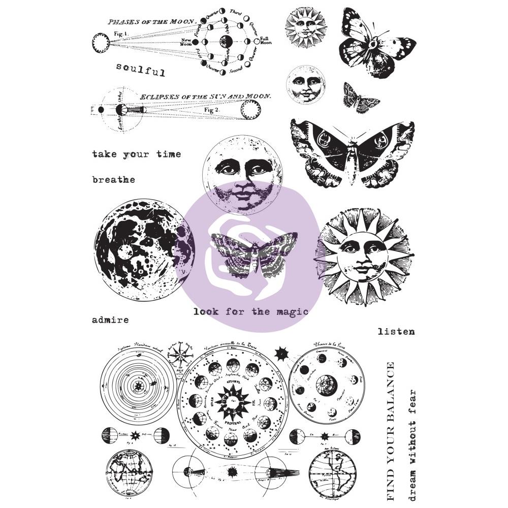 Finnabair Art Daily Planner Clear Stamps Dream Without Fear - Scrap Of Your Life 