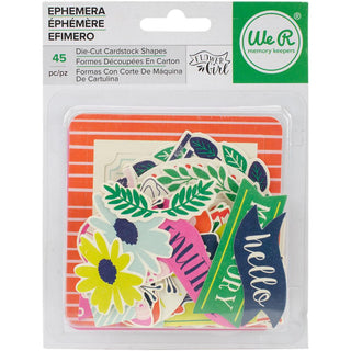 We R Memory Keepers Flower Girl Ephemera Die-Cuts - Scrap Of Your Life 