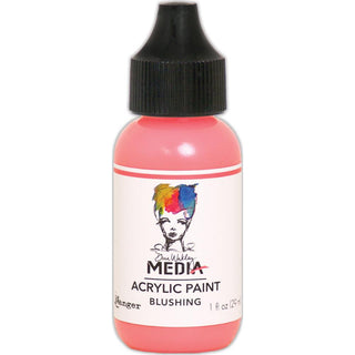 Dina Wakley Media Acrylic Paint - Blushing - Scrap Of Your Life 