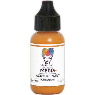 Dina Wakley Media Acrylic Paint - Cheddar - Scrap Of Your Life 