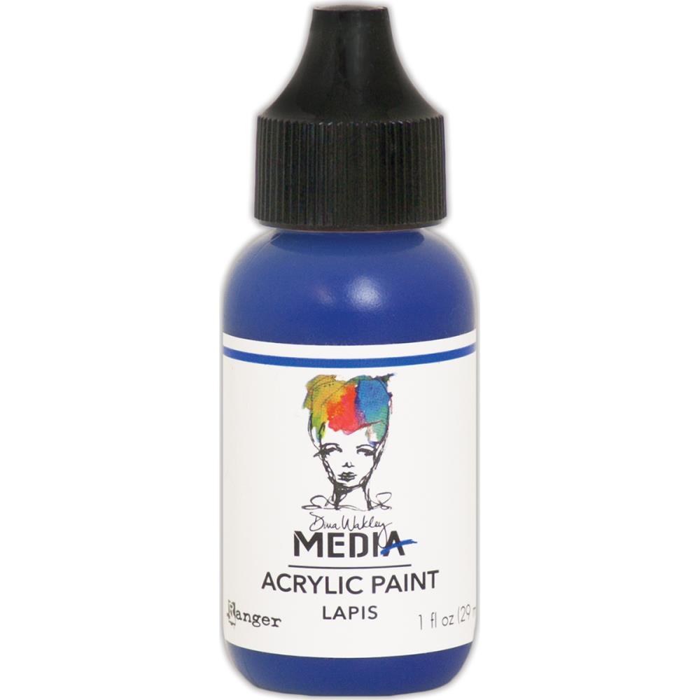 Dina Wakley Media Acrylic Paint - Lapis - Scrap Of Your Life 