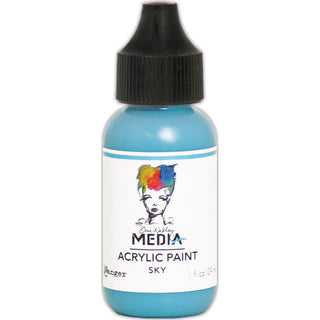 Dina Wakley Media Acrylic Paint - Sky - Scrap Of Your Life 