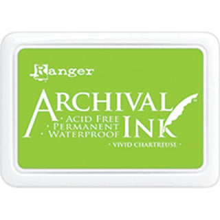 Ranger - Archival Ink - Vivid Chartreuse - Scrap Of Your Life 