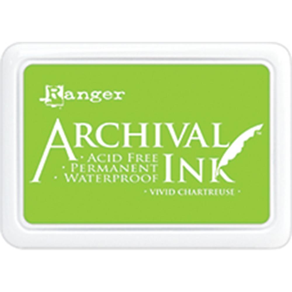 Ranger - Archival Ink - Vivid Chartreuse - Scrap Of Your Life 