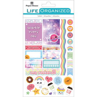 Paper House  Life Organised Planner Stickers Kawaii - Scrap Of Your Life 