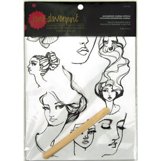 Jane Davenport Masquerade Journal Tattoos - Scrap Of Your Life 