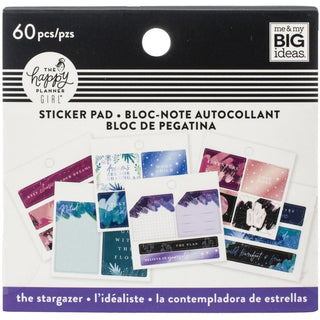 Me and My Big Ideas - Happy Planner Planner Stargazer Tiny Sticker Pad - Scrap Of Your Life 