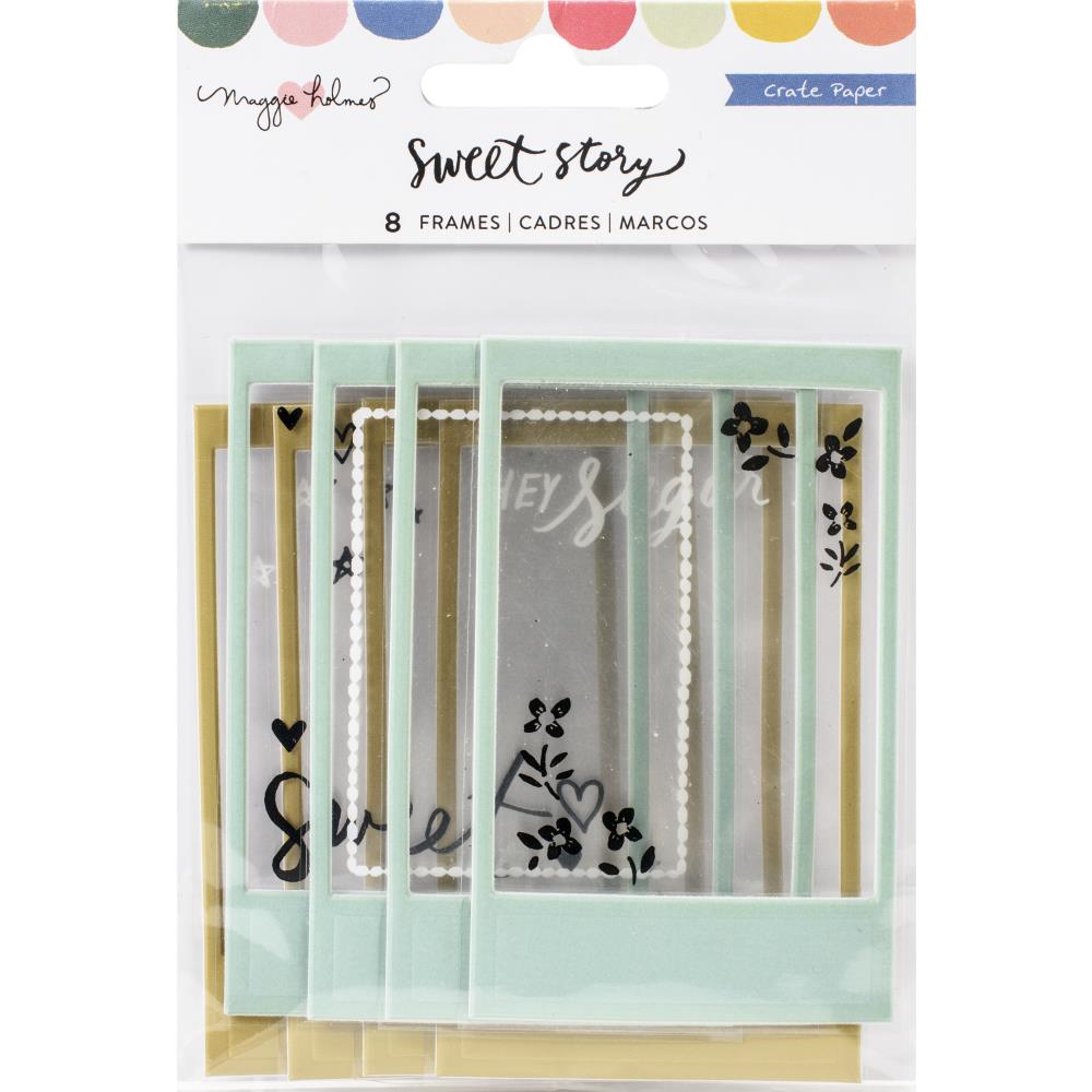 Crate Paper - Maggie Holmes - Sweet Story Sticker Frames - Scrap Of Your Life 