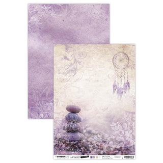 Studio Light - Jenine's Mindful Art - Time To Relax Double-Sided Cardstock A4 NR11 - Scrap Of Your Life 