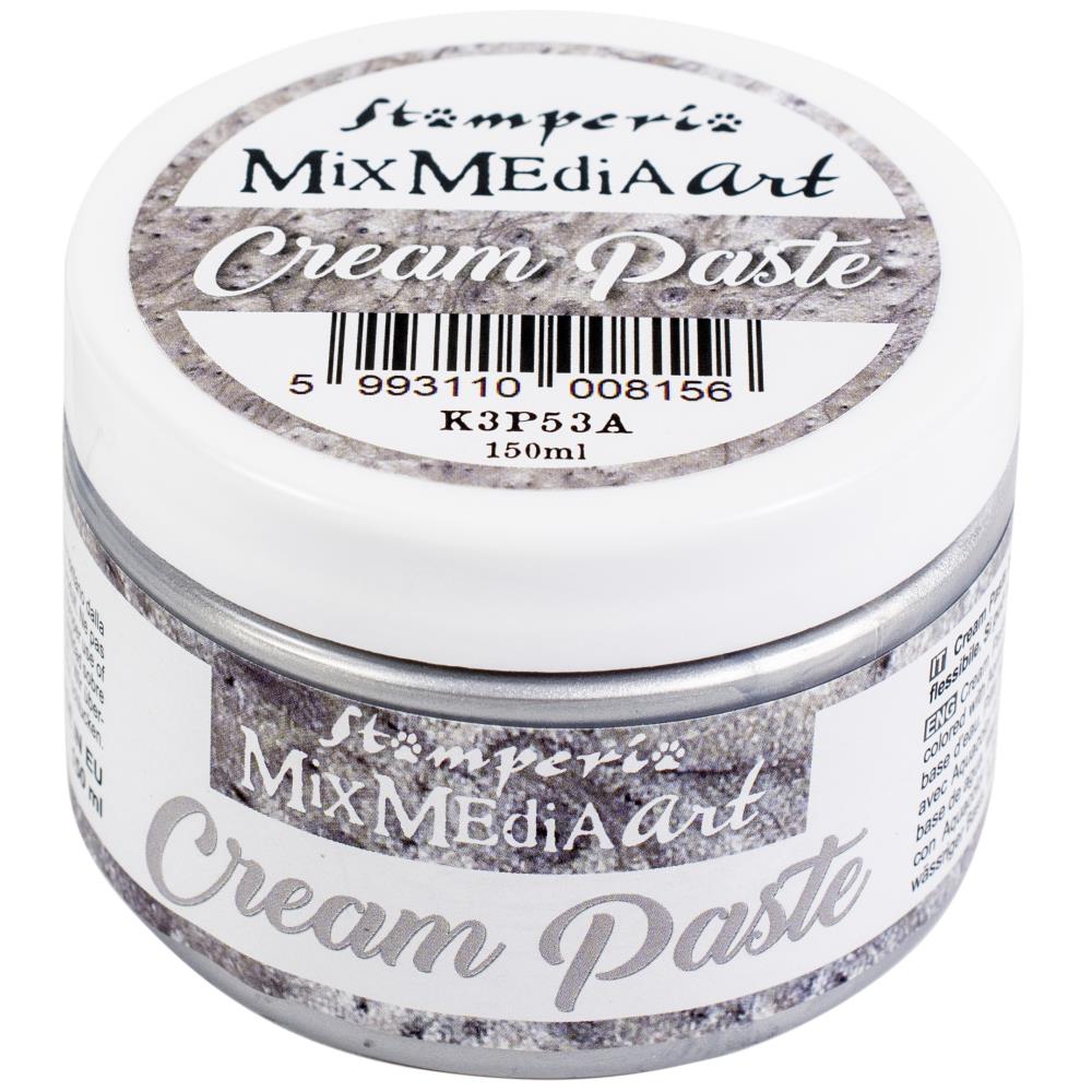 Stamperia Cream Paste 150ml Silver - Scrap Of Your Life 