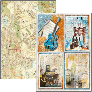 Ciao Bella - A4 Creative Pack - Blue Notes - Scrap Of Your Life 