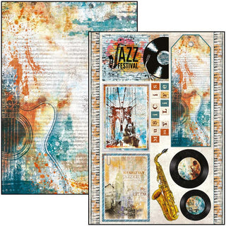 Ciao Bella - A4 Creative Pack - Blue Notes - Scrap Of Your Life 