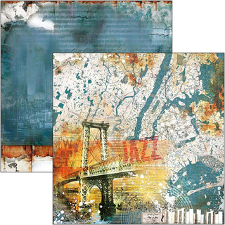Ciao Bella - 6 x 6 Paper Pad - Blue Note - Scrap Of Your Life 