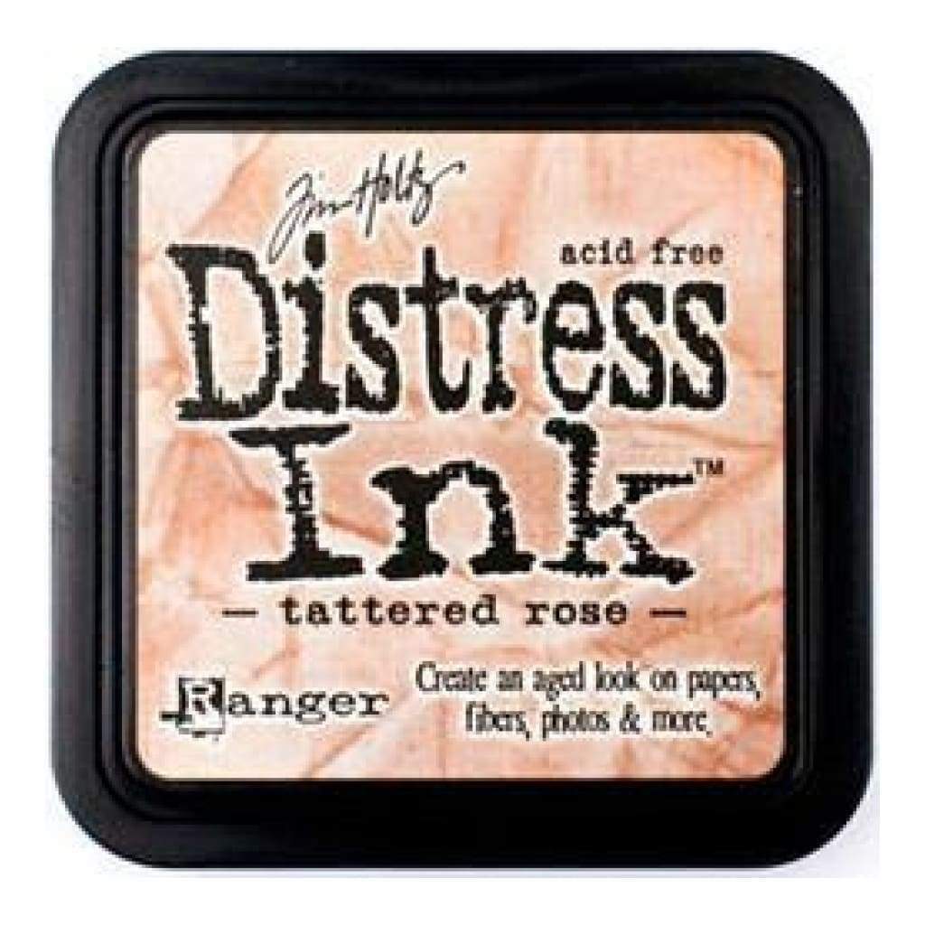 Ranger Ink - Tim Holtz - Distress Ink Pad Tattered Rose - Scrap Of Your Life 