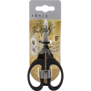 Tim Holtz Non-Stick Micro Serrated Scissors 5" - Scrap Of Your Life 